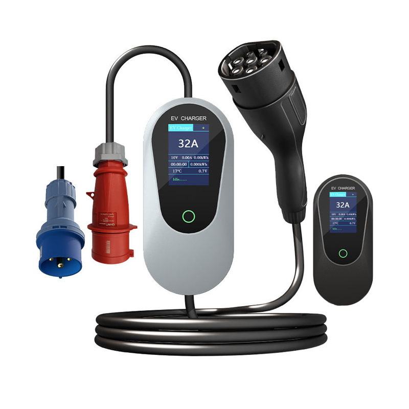 Type 2 Portable Ev Charger 11Kw Cee - Level 2 Mode 7kw 11kw 22kw