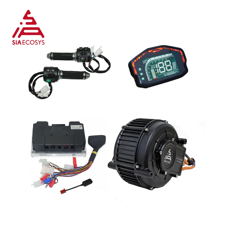 SiAECOSYS QSMOTOR QS165 V2 500 - огляд і ціна Mid Drive Motor Kit 72V 5000W